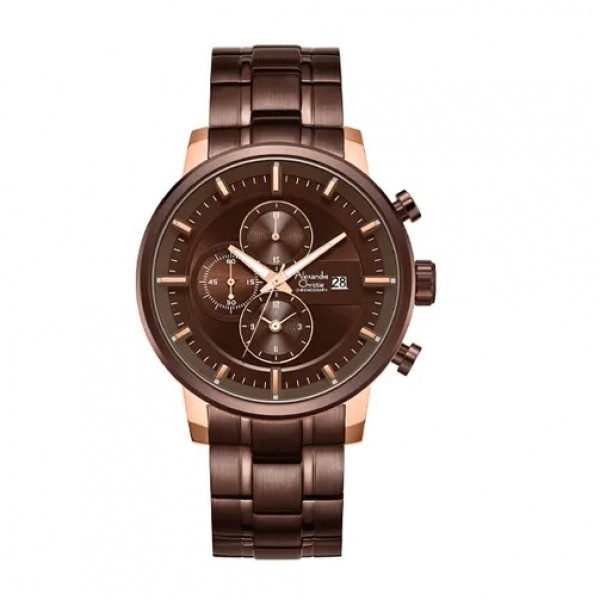 Alexandre Christie AC 6323 Rosegold Brown MCBROBO
